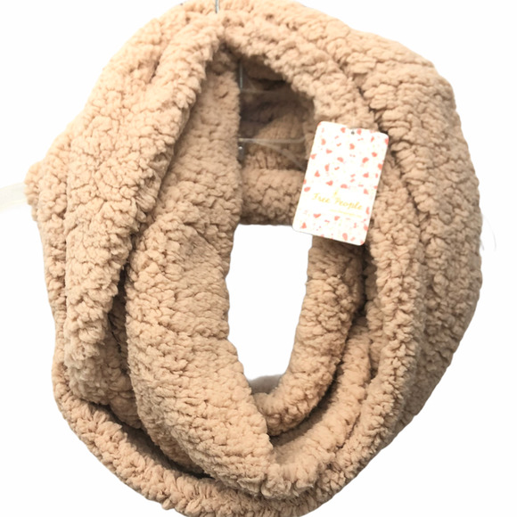 Free People Accessories - Free People Cloud Nine Infinity Scarf Camel Tan